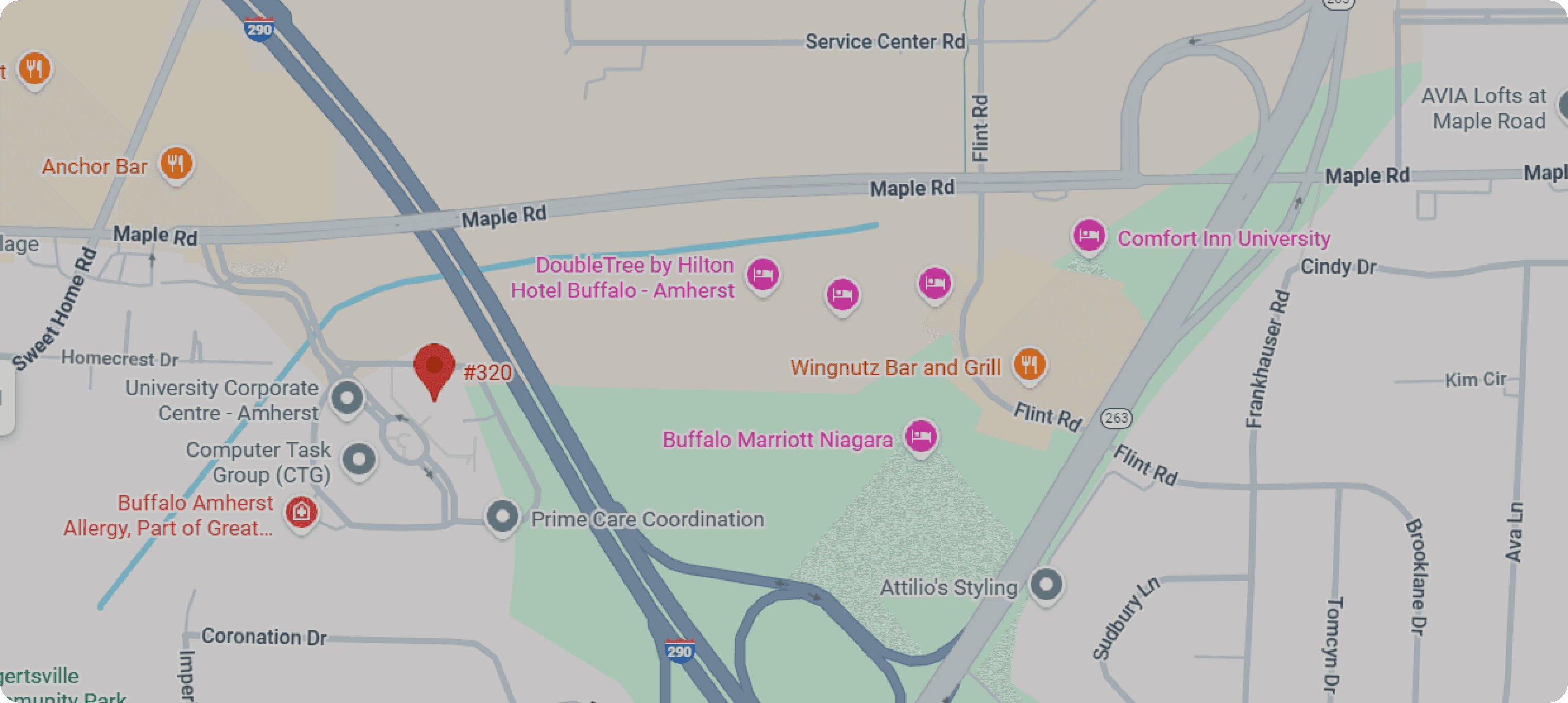 Office location map