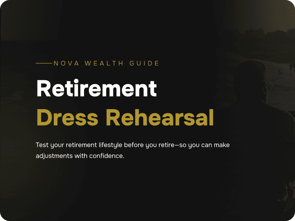 Retirement dress rehearsal